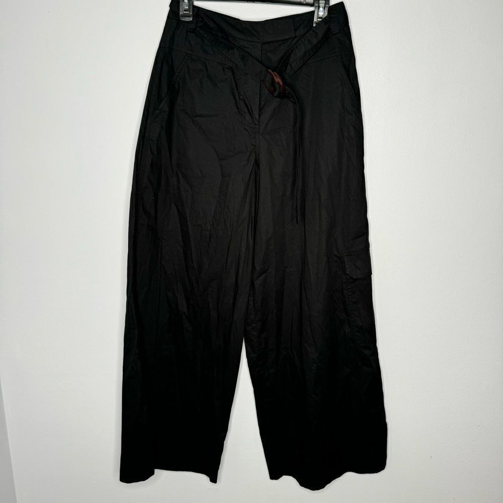 Johnny Was christine black cargo pants size small